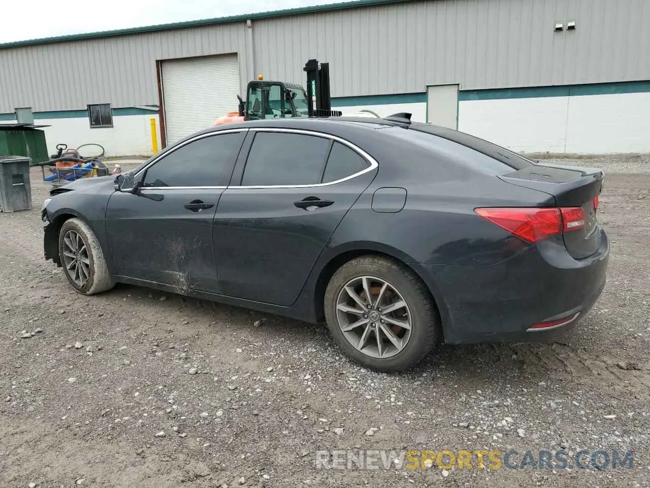 2 Photograph of a damaged car 19UUB1F50LA013853 ACURA TLX 2020