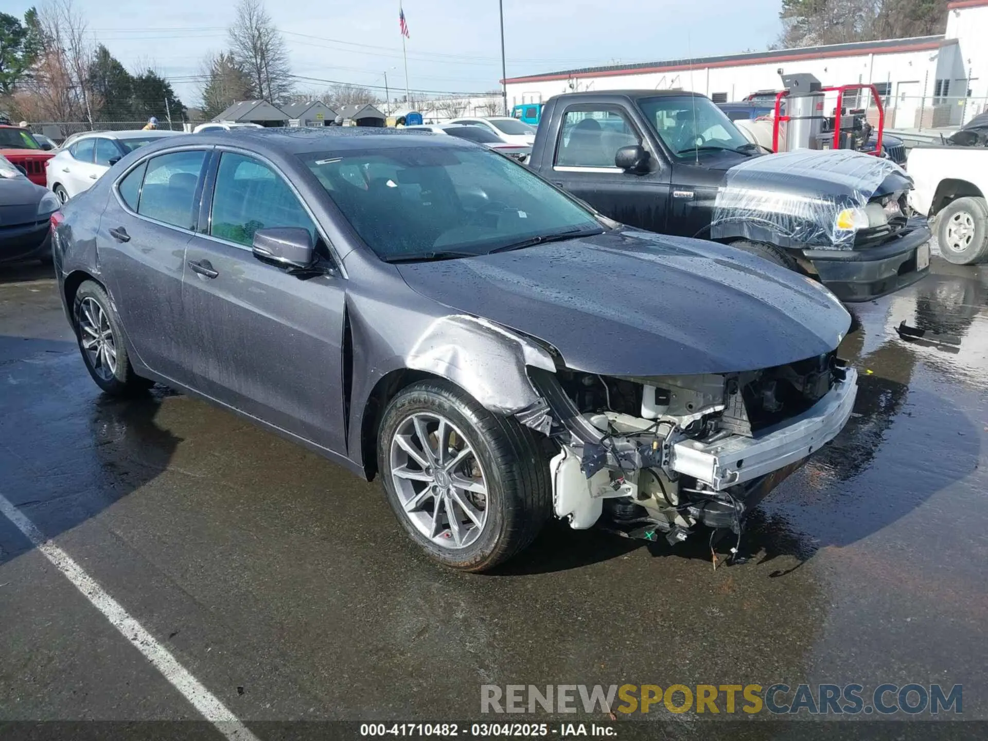 1 Photograph of a damaged car 19UUB1F50LA015540 ACURA TLX 2020