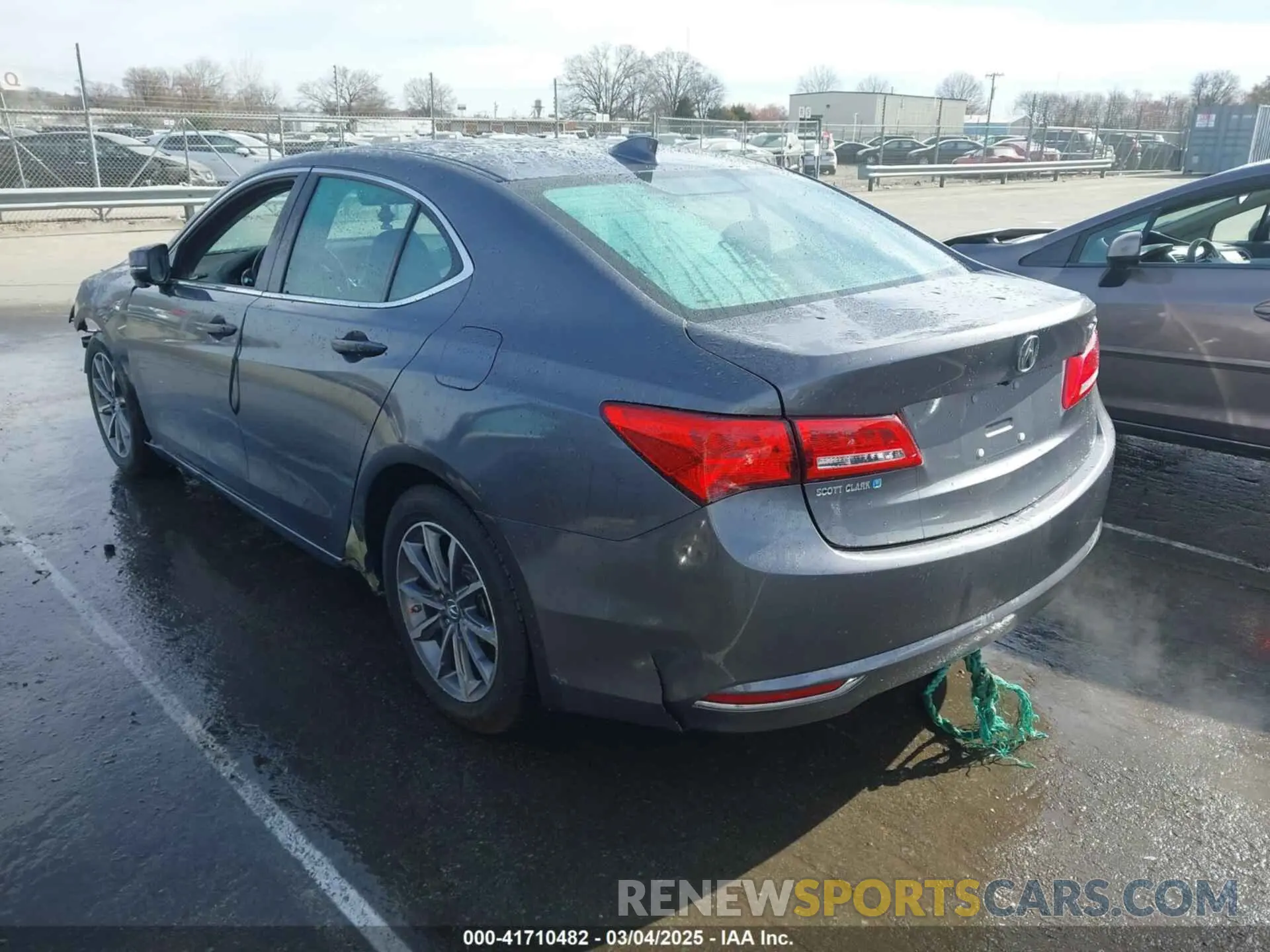 3 Photograph of a damaged car 19UUB1F50LA015540 ACURA TLX 2020
