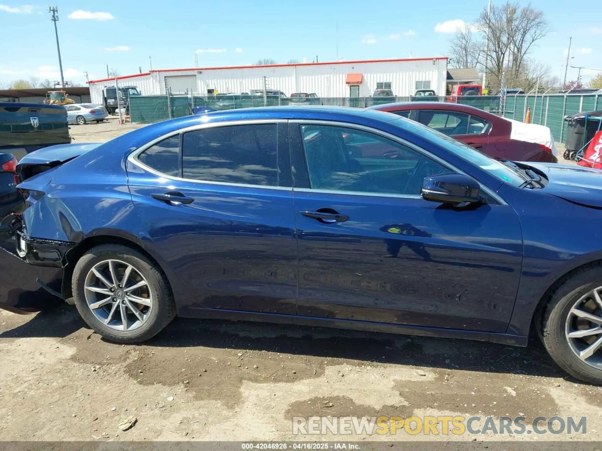 14 Photograph of a damaged car 19UUB1F51LA001890 ACURA TLX 2020