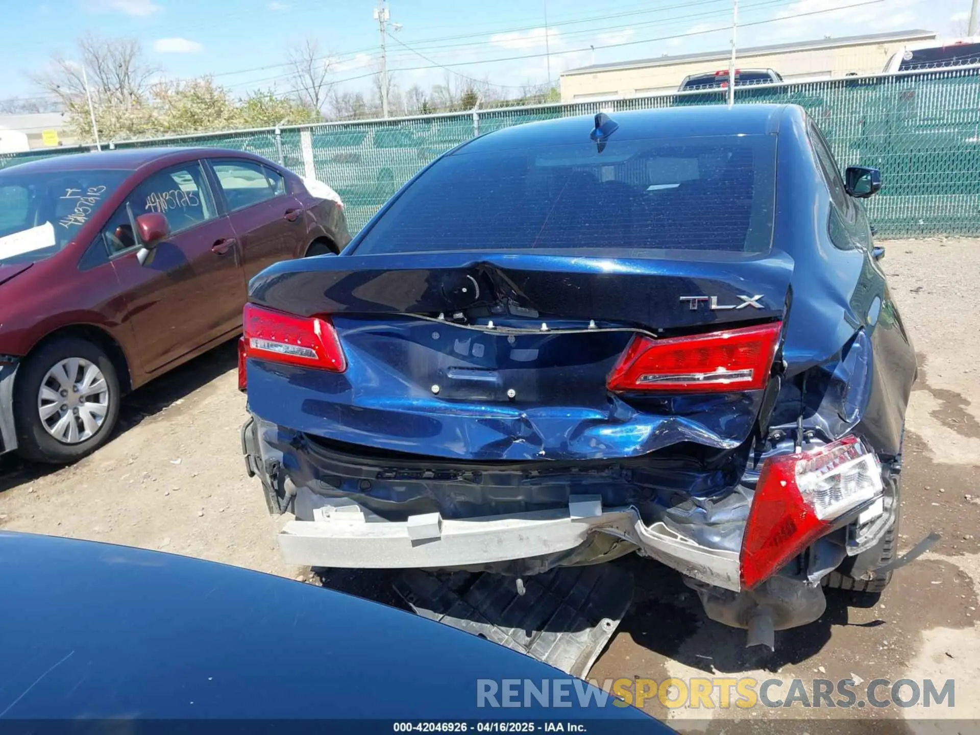 17 Photograph of a damaged car 19UUB1F51LA001890 ACURA TLX 2020