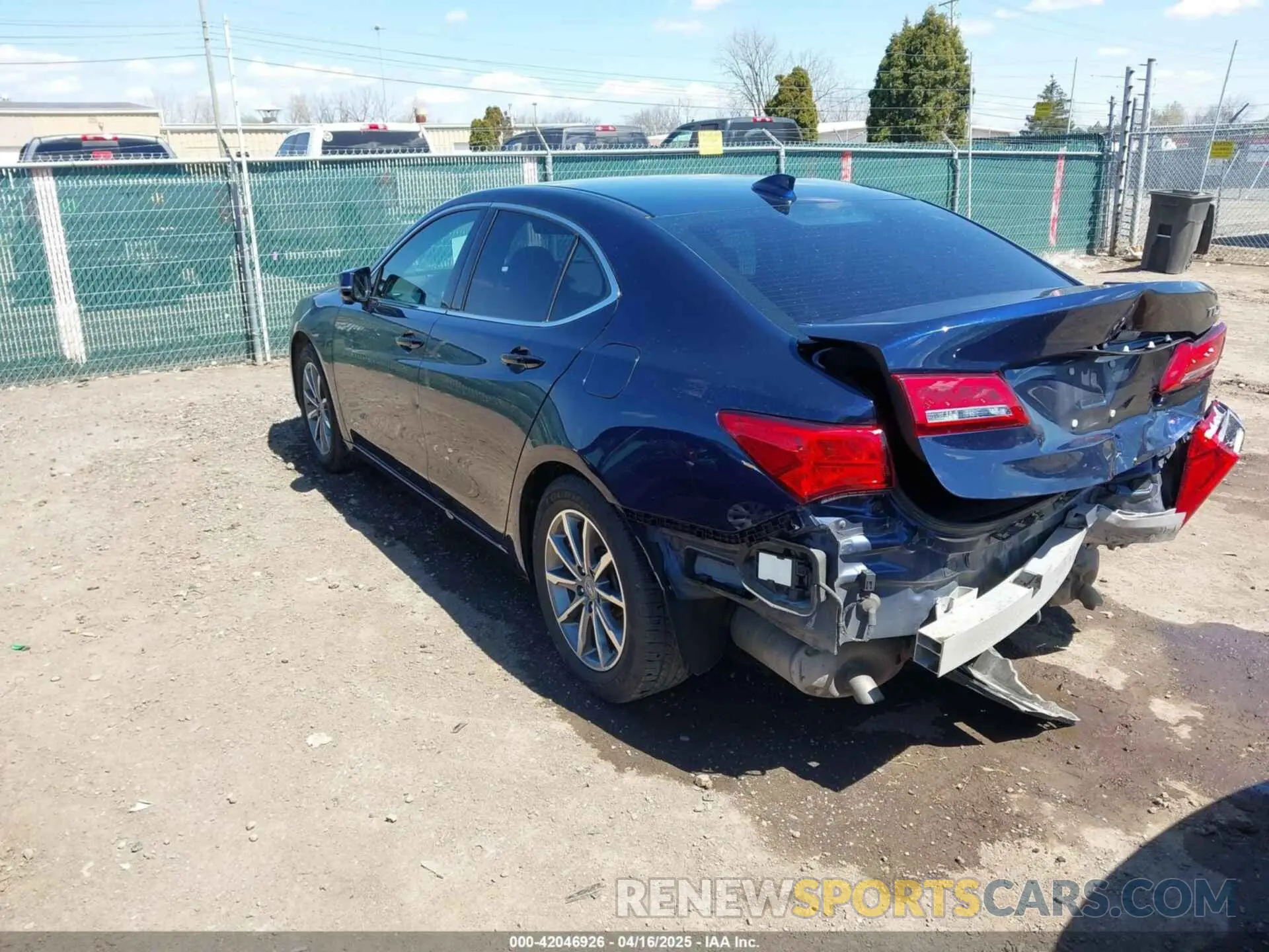 3 Photograph of a damaged car 19UUB1F51LA001890 ACURA TLX 2020