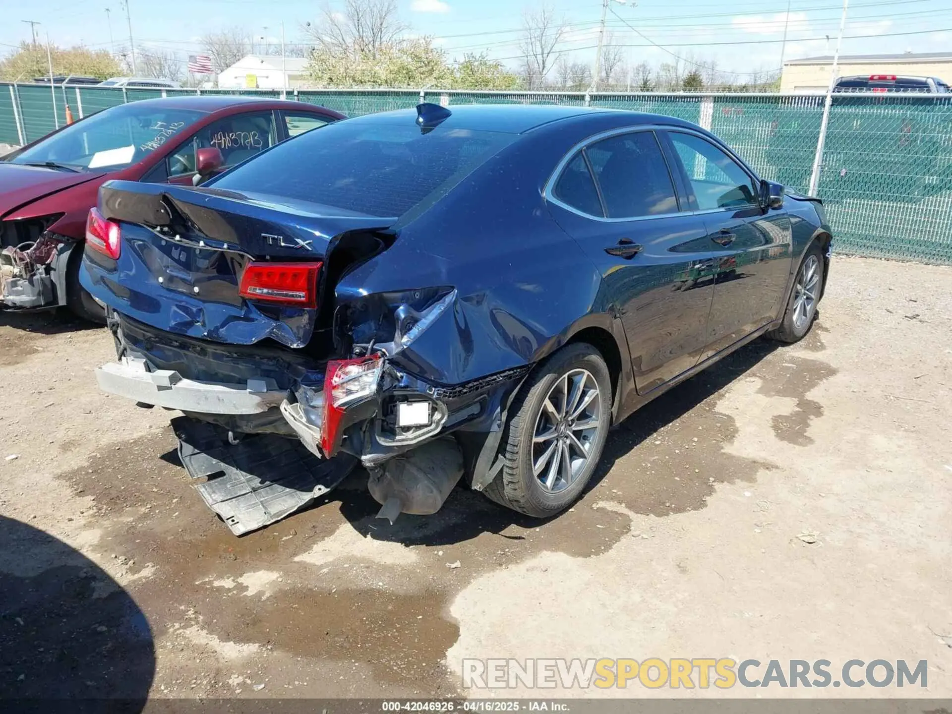 4 Photograph of a damaged car 19UUB1F51LA001890 ACURA TLX 2020