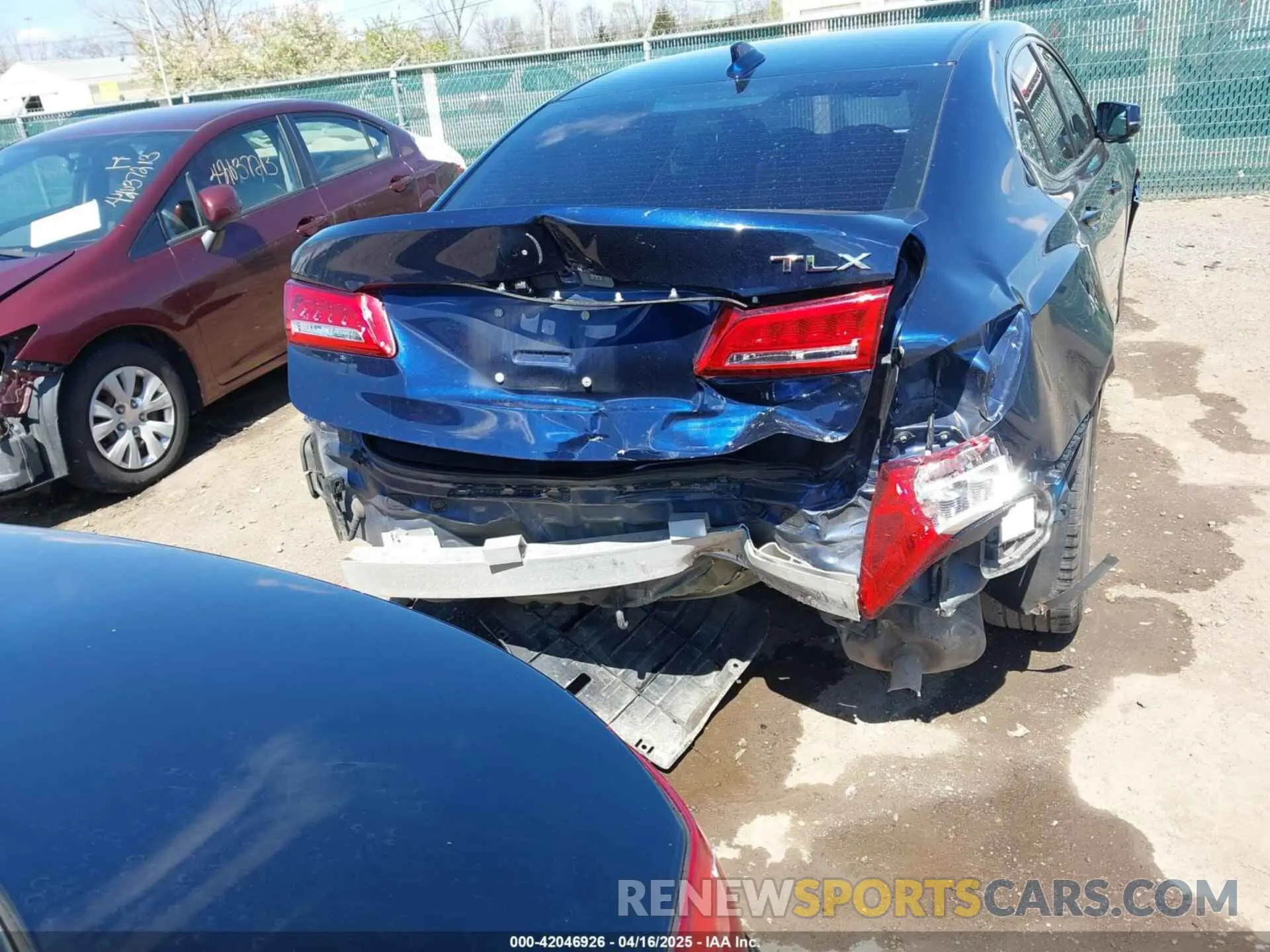 6 Photograph of a damaged car 19UUB1F51LA001890 ACURA TLX 2020