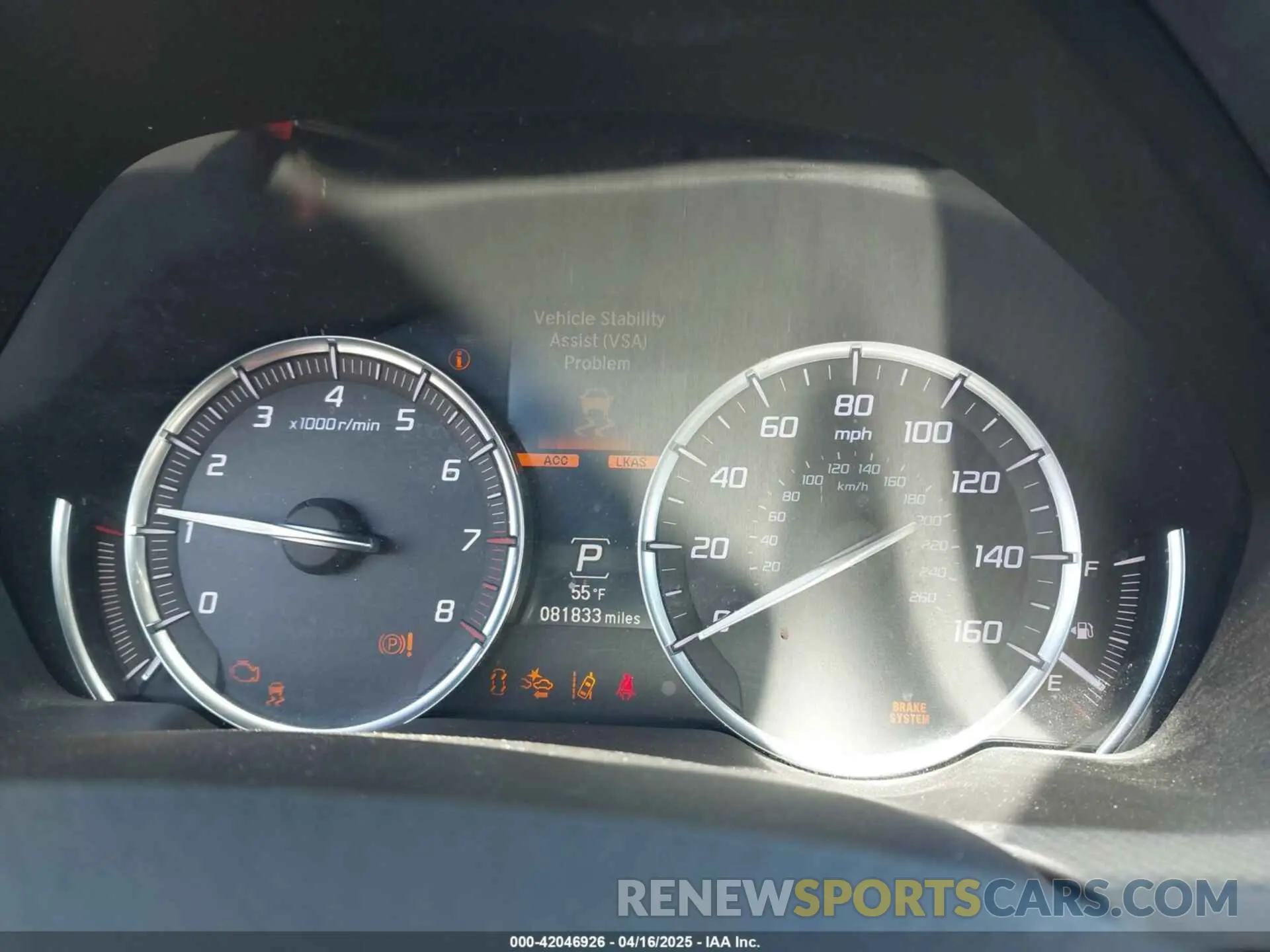 7 Photograph of a damaged car 19UUB1F51LA001890 ACURA TLX 2020