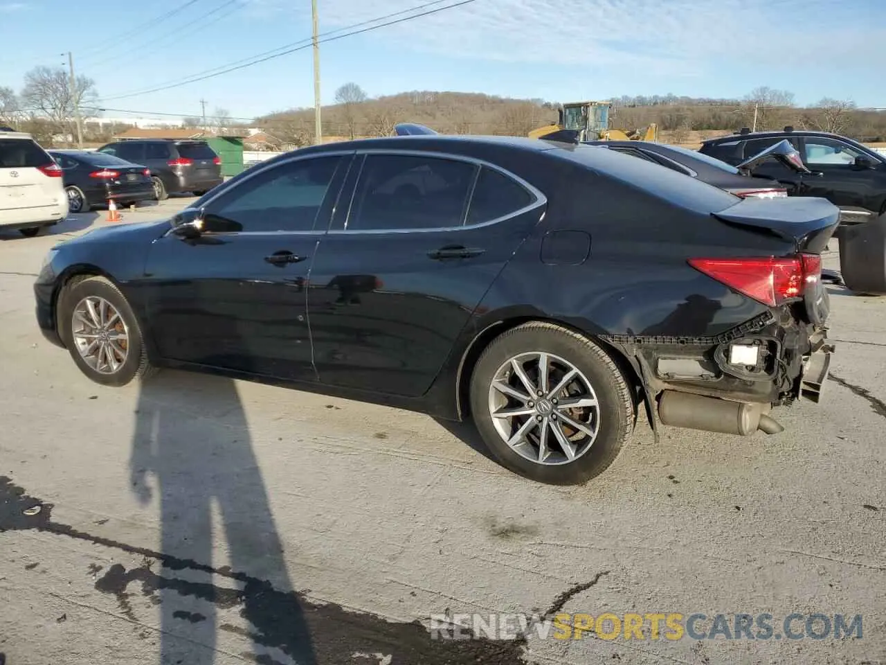 2 Photograph of a damaged car 19UUB1F52LA005298 ACURA TLX 2020