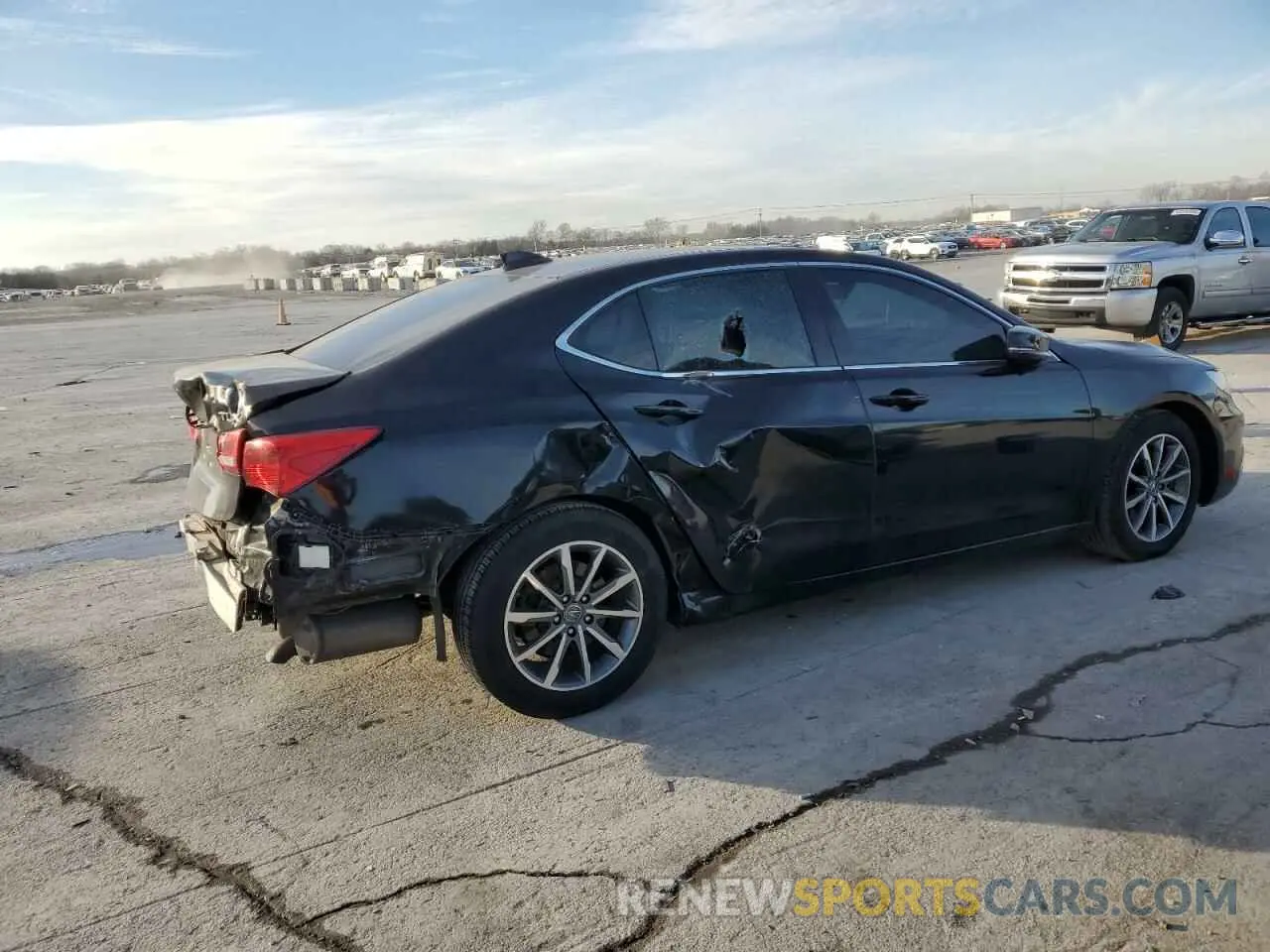 3 Photograph of a damaged car 19UUB1F52LA005298 ACURA TLX 2020