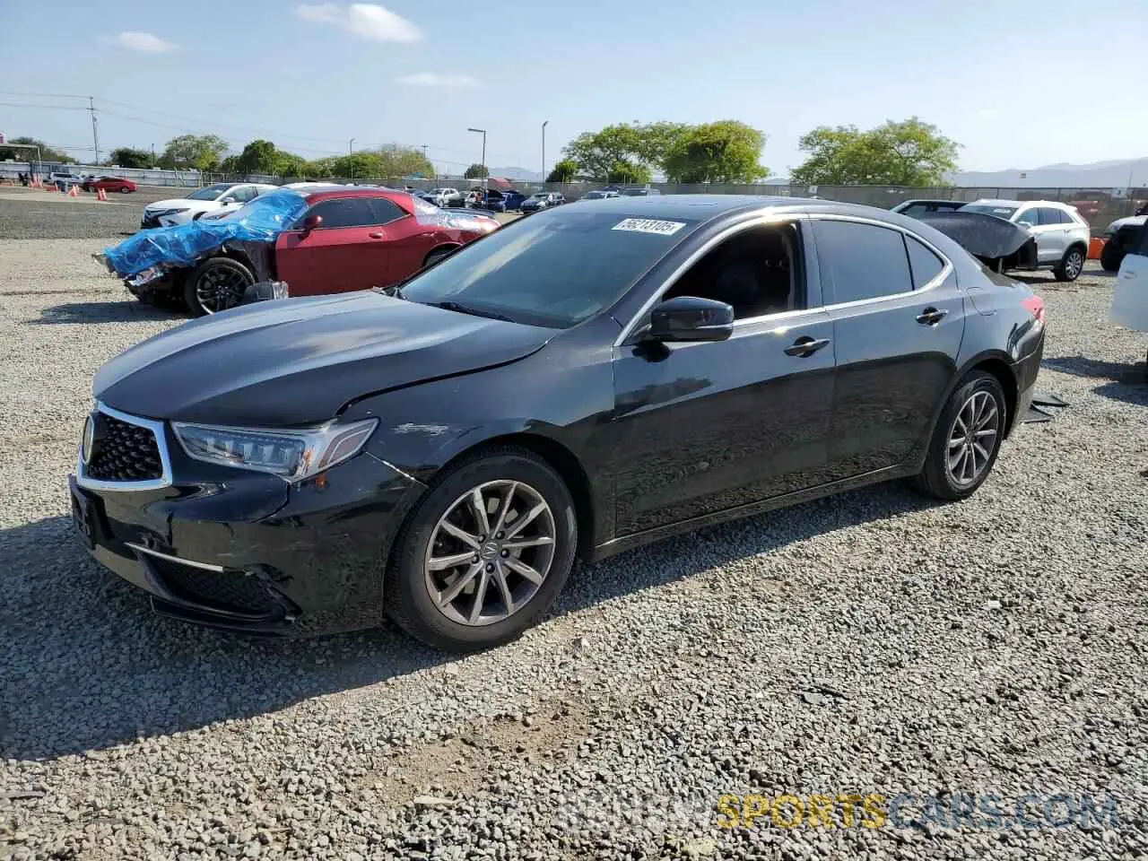 1 Photograph of a damaged car 19UUB1F55LA011192 ACURA TLX 2020