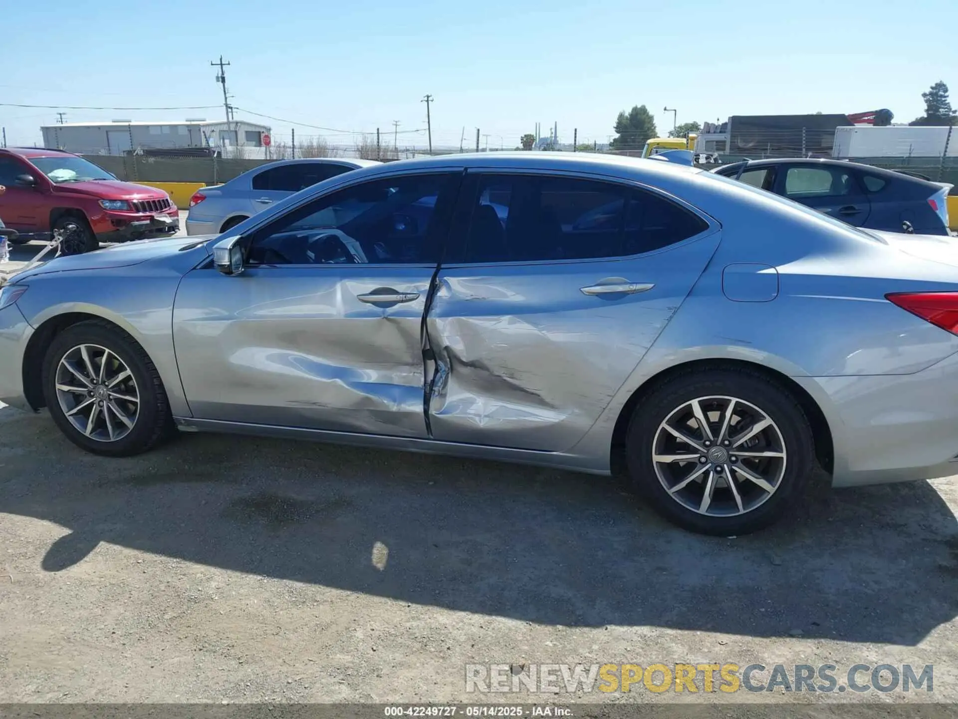 14 Photograph of a damaged car 19UUB1F55LA014853 ACURA TLX 2020