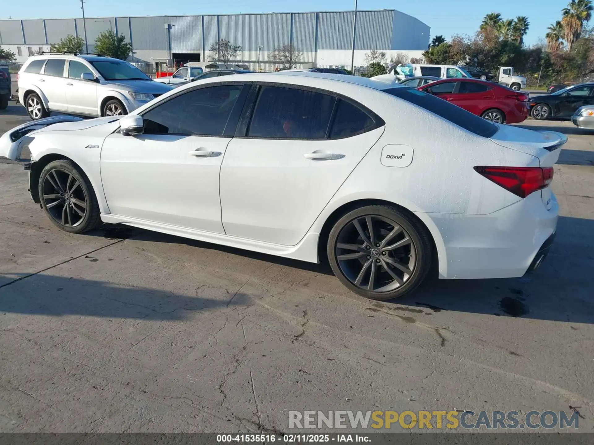 3 Photograph of a damaged car 19UUB1F60LA009391 ACURA TLX 2020