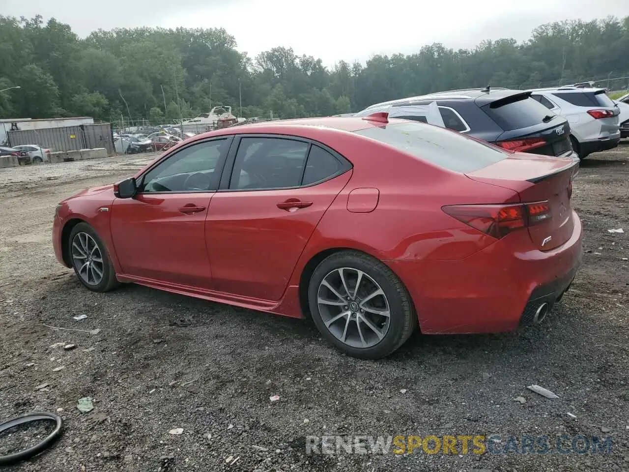 2 Photograph of a damaged car 19UUB1F60LA012131 ACURA TLX 2020