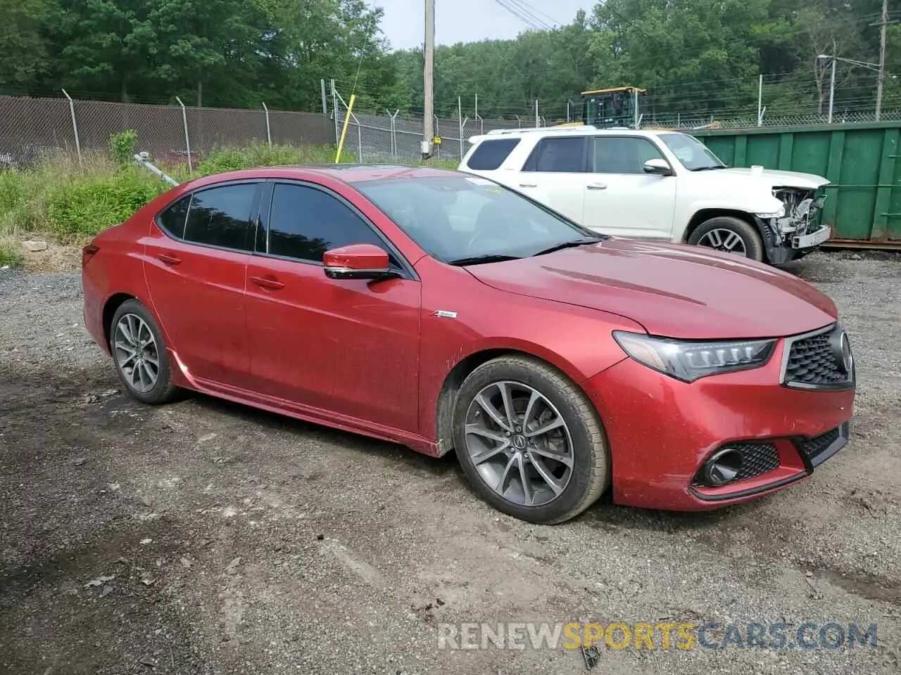 4 Photograph of a damaged car 19UUB1F60LA012131 ACURA TLX 2020