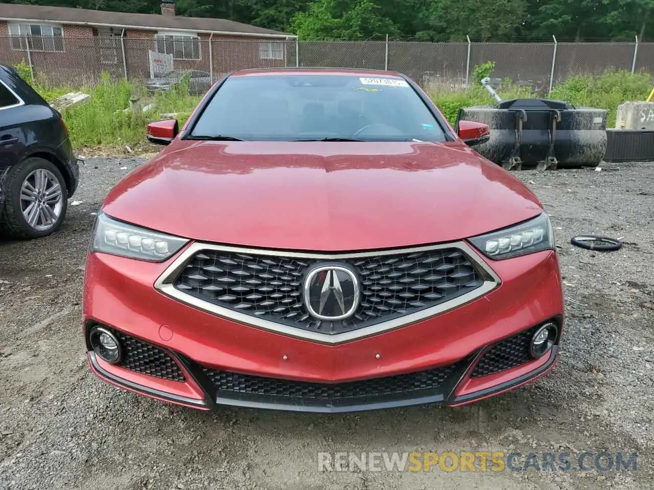 5 Photograph of a damaged car 19UUB1F60LA012131 ACURA TLX 2020