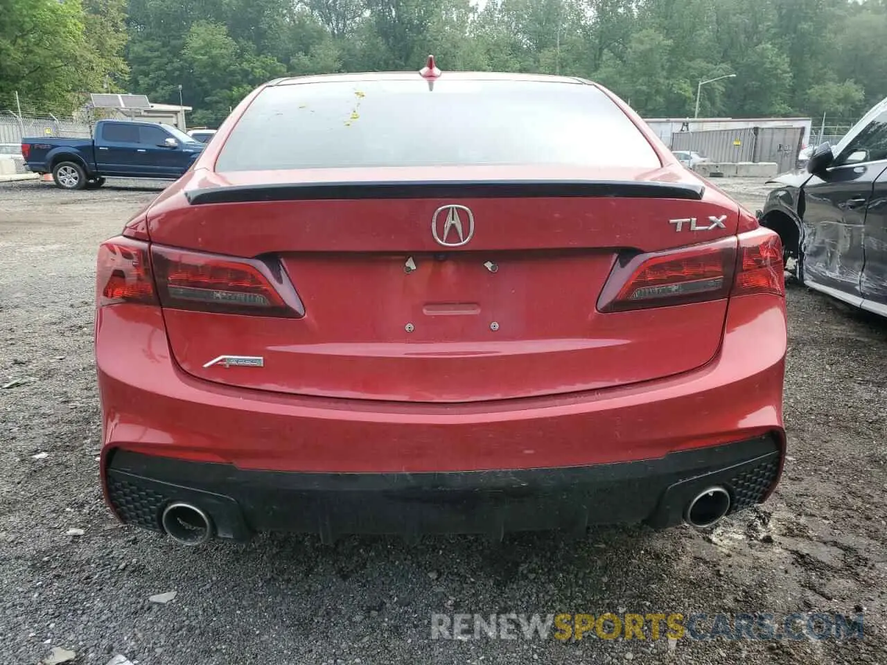 6 Photograph of a damaged car 19UUB1F60LA012131 ACURA TLX 2020