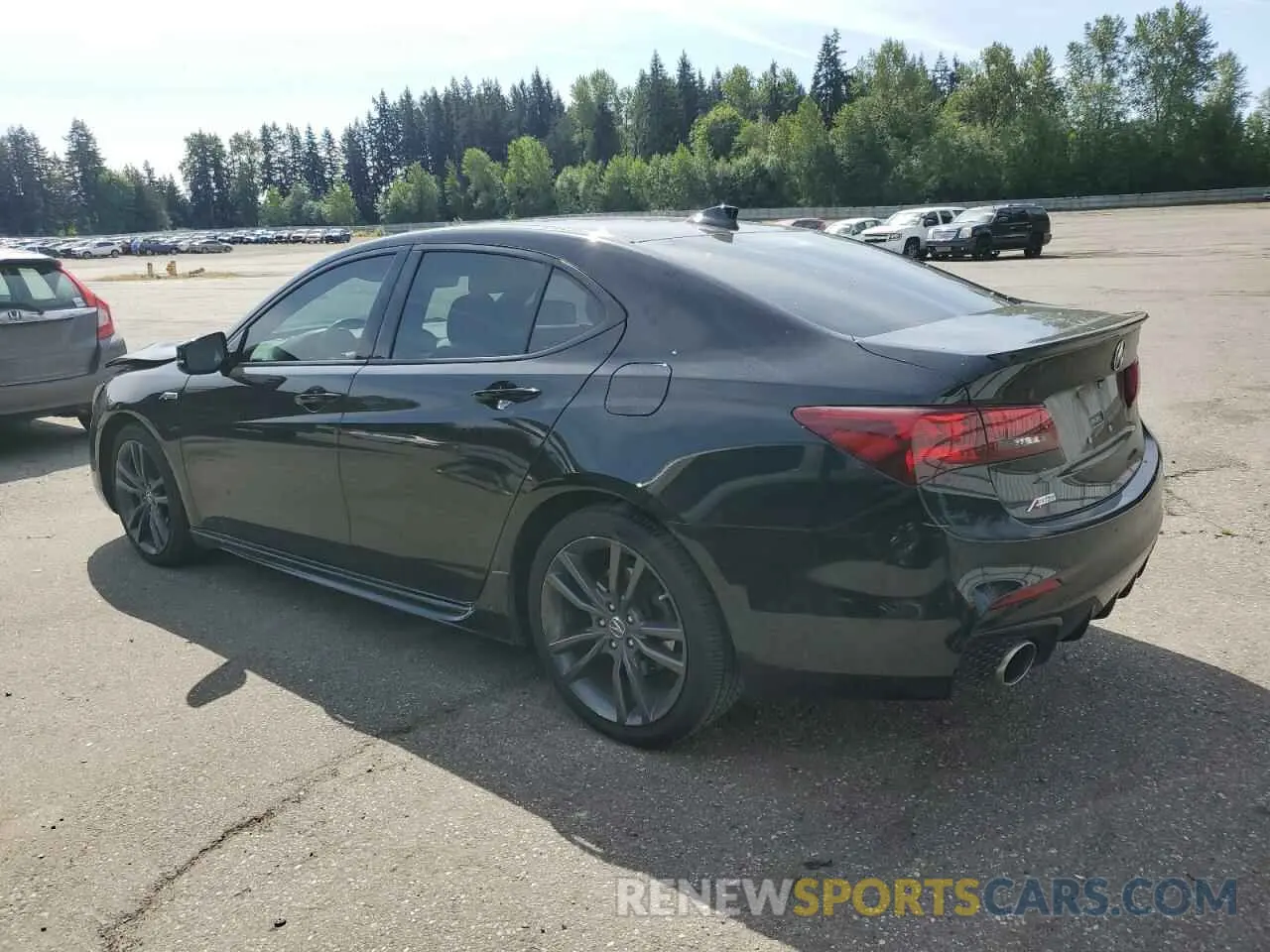 2 Photograph of a damaged car 19UUB1F60LA800505 ACURA TLX 2020