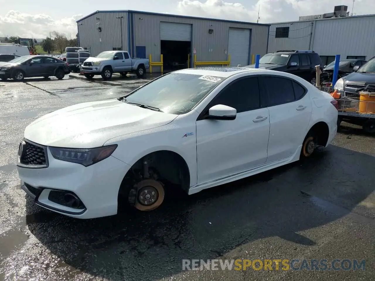 1 Фотография поврежденного автомобиля 19UUB1F68LA008392 ACURA TLX 2020