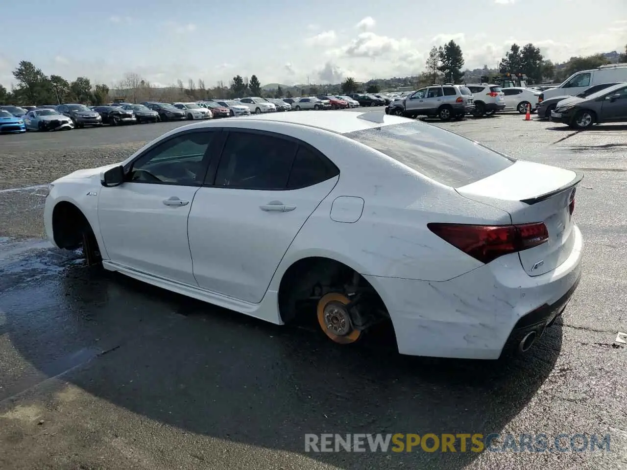 2 Фотография поврежденного автомобиля 19UUB1F68LA008392 ACURA TLX 2020