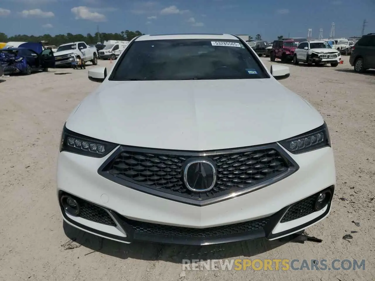 5 Фотография поврежденного автомобиля 19UUB1F69LA009373 ACURA TLX 2020