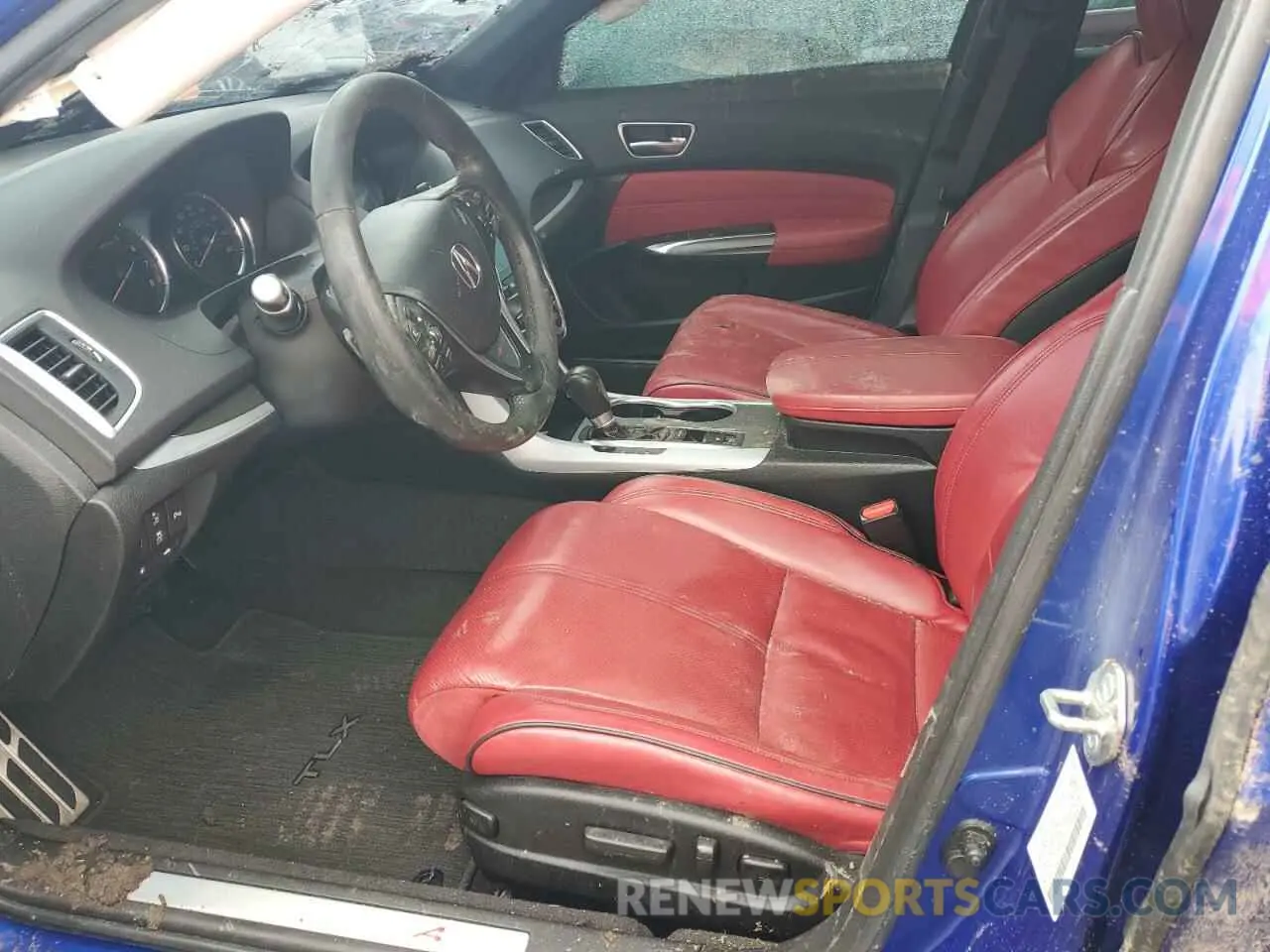 7 Фотография поврежденного автомобиля 19UUB1F6XLA010239 ACURA TLX 2020