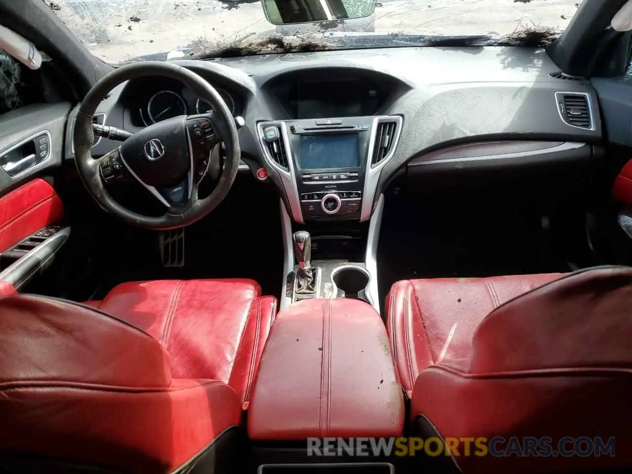 8 Фотография поврежденного автомобиля 19UUB1F6XLA010239 ACURA TLX 2020