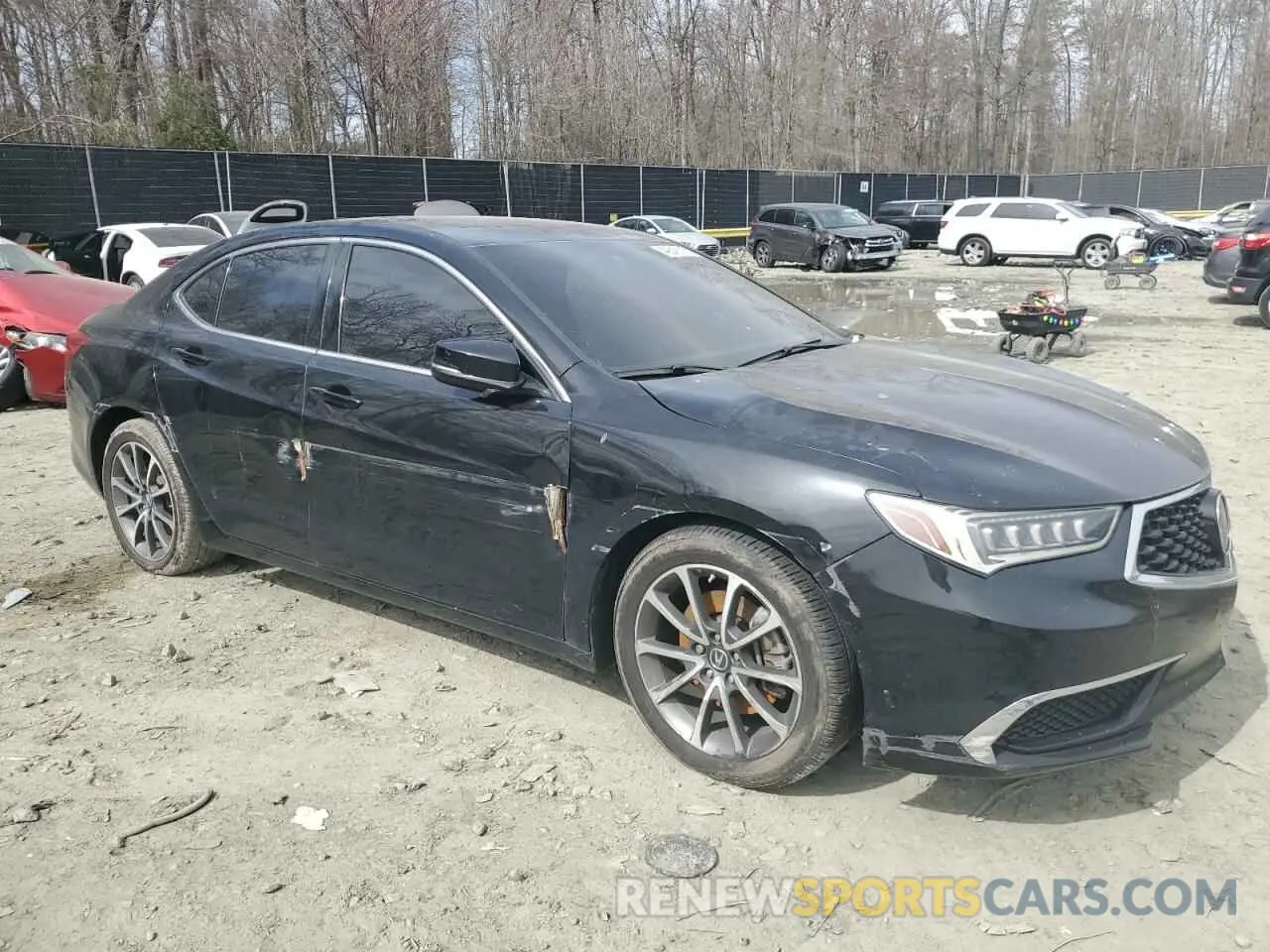 4 Photograph of a damaged car 19UUB2F31LA002056 ACURA TLX 2020