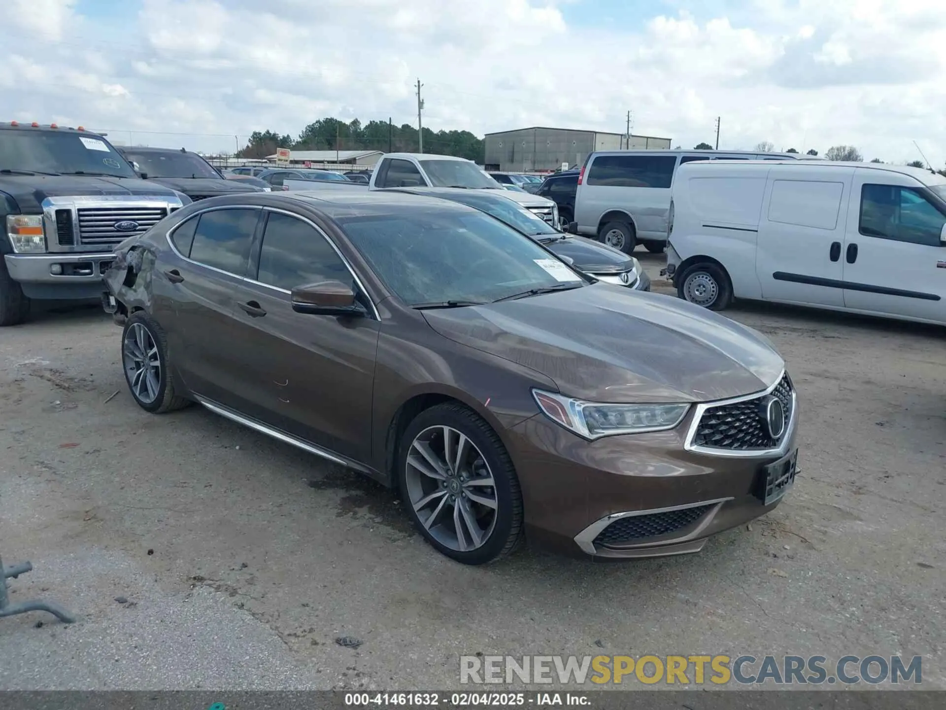 1 Photograph of a damaged car 19UUB2F40LA002820 ACURA TLX 2020