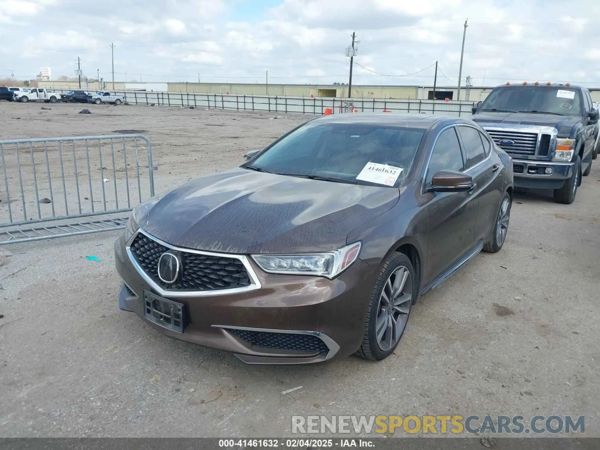 2 Photograph of a damaged car 19UUB2F40LA002820 ACURA TLX 2020