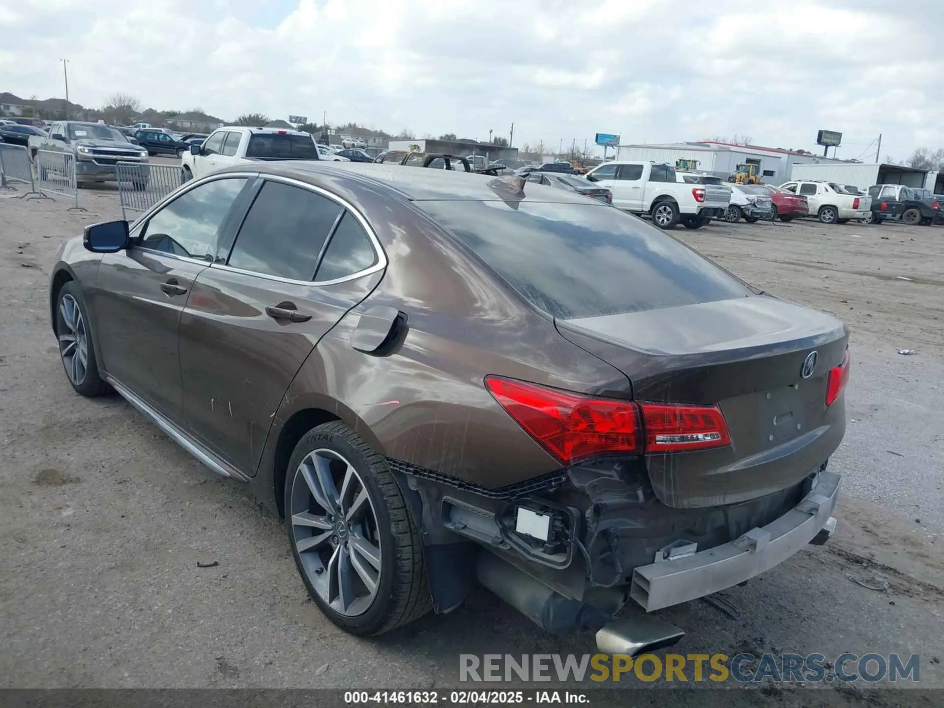 3 Photograph of a damaged car 19UUB2F40LA002820 ACURA TLX 2020