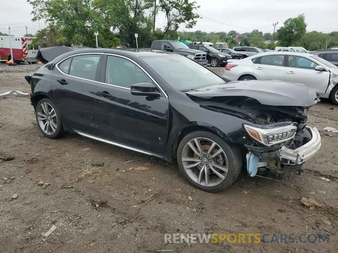 4 Photograph of a damaged car 19UUB2F41LA002731 ACURA TLX 2020