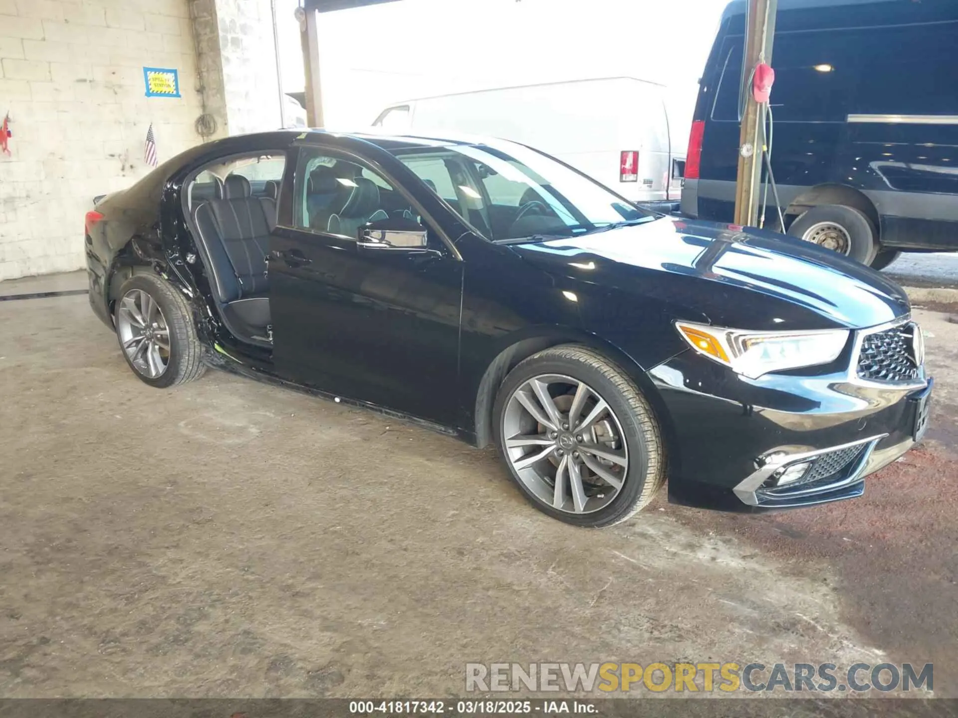 1 Photograph of a damaged car 19UUB2F41LA005077 ACURA TLX 2020