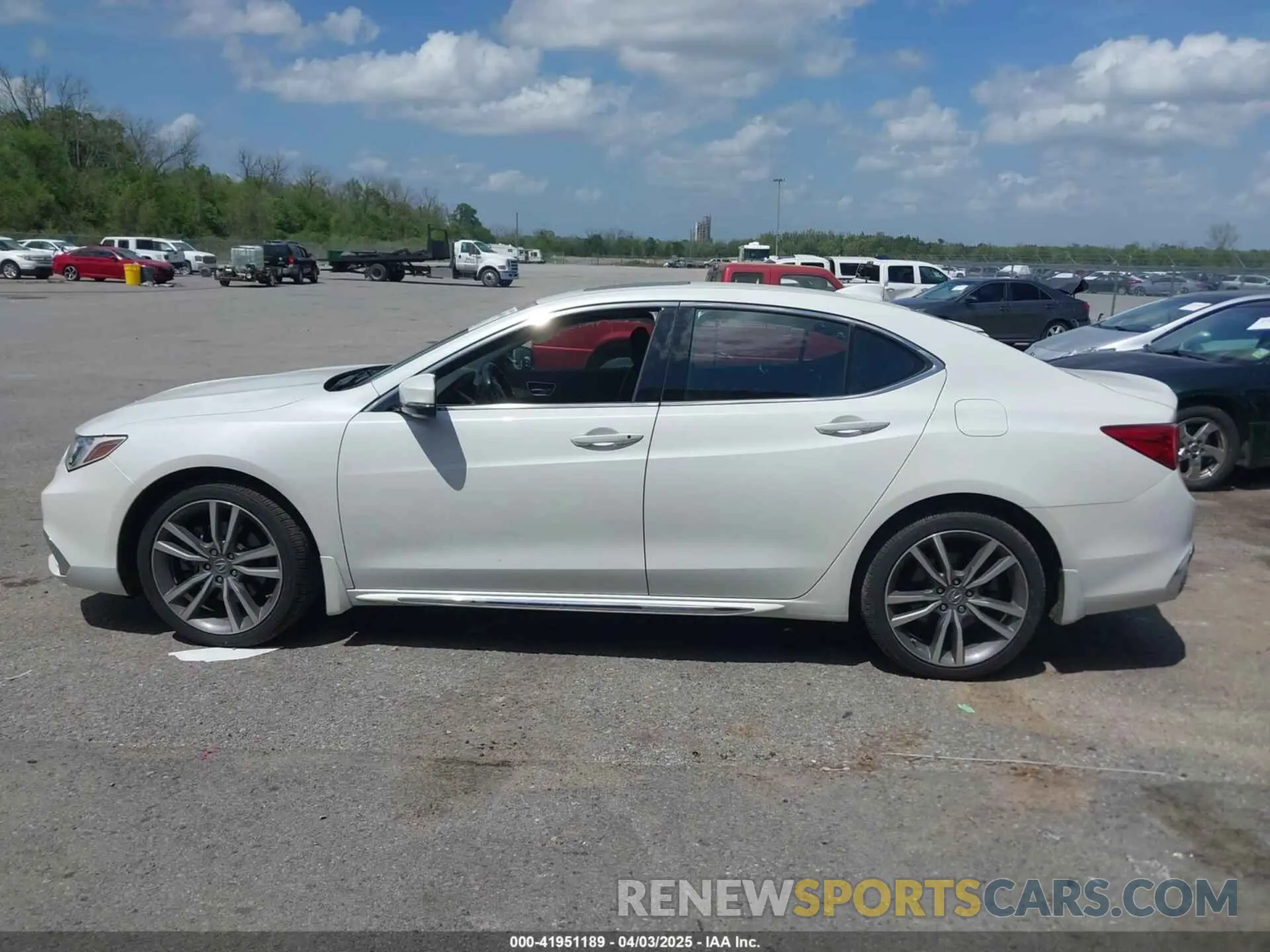 14 Photograph of a damaged car 19UUB2F43LA003217 ACURA TLX 2020