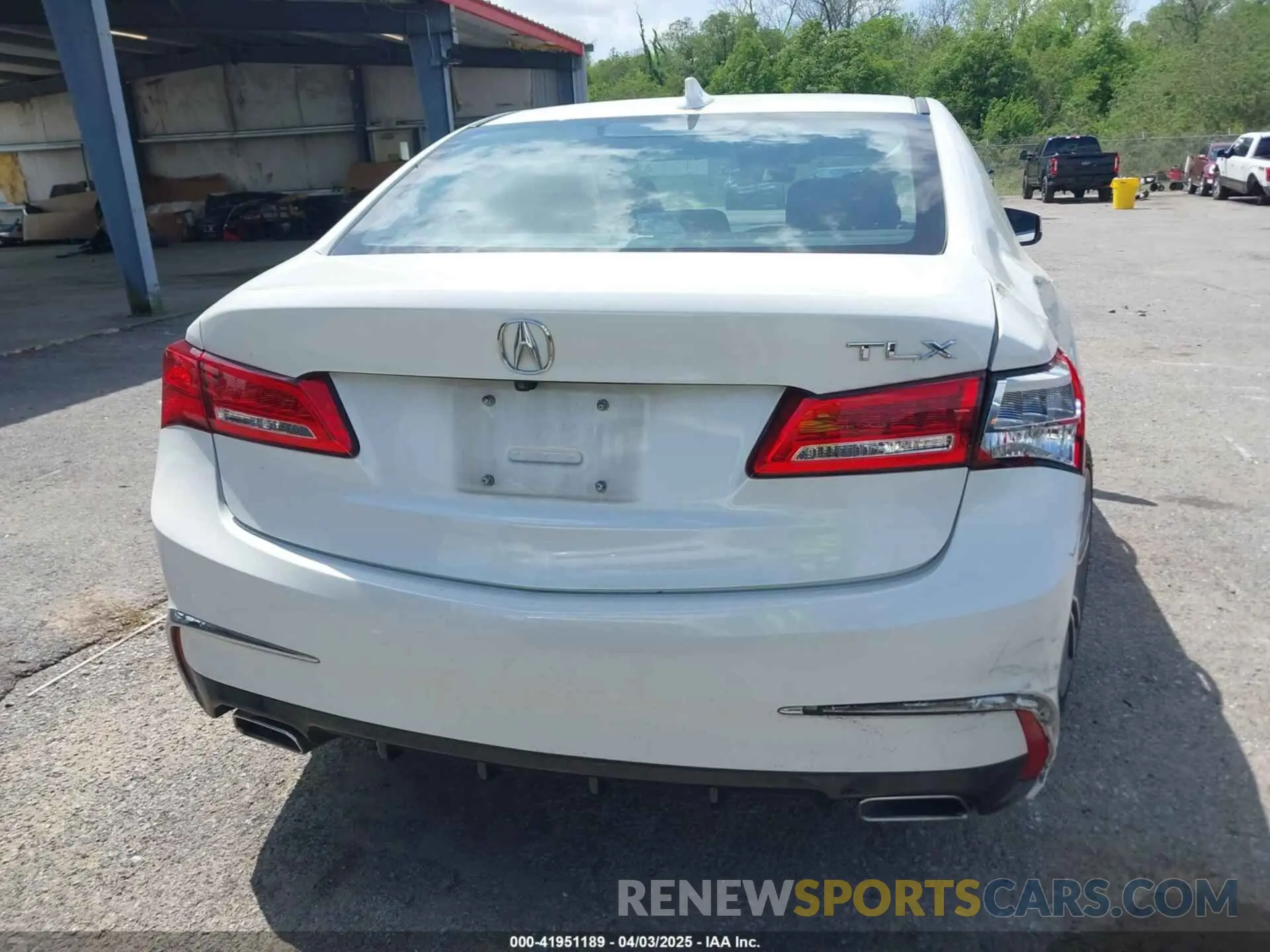 16 Photograph of a damaged car 19UUB2F43LA003217 ACURA TLX 2020