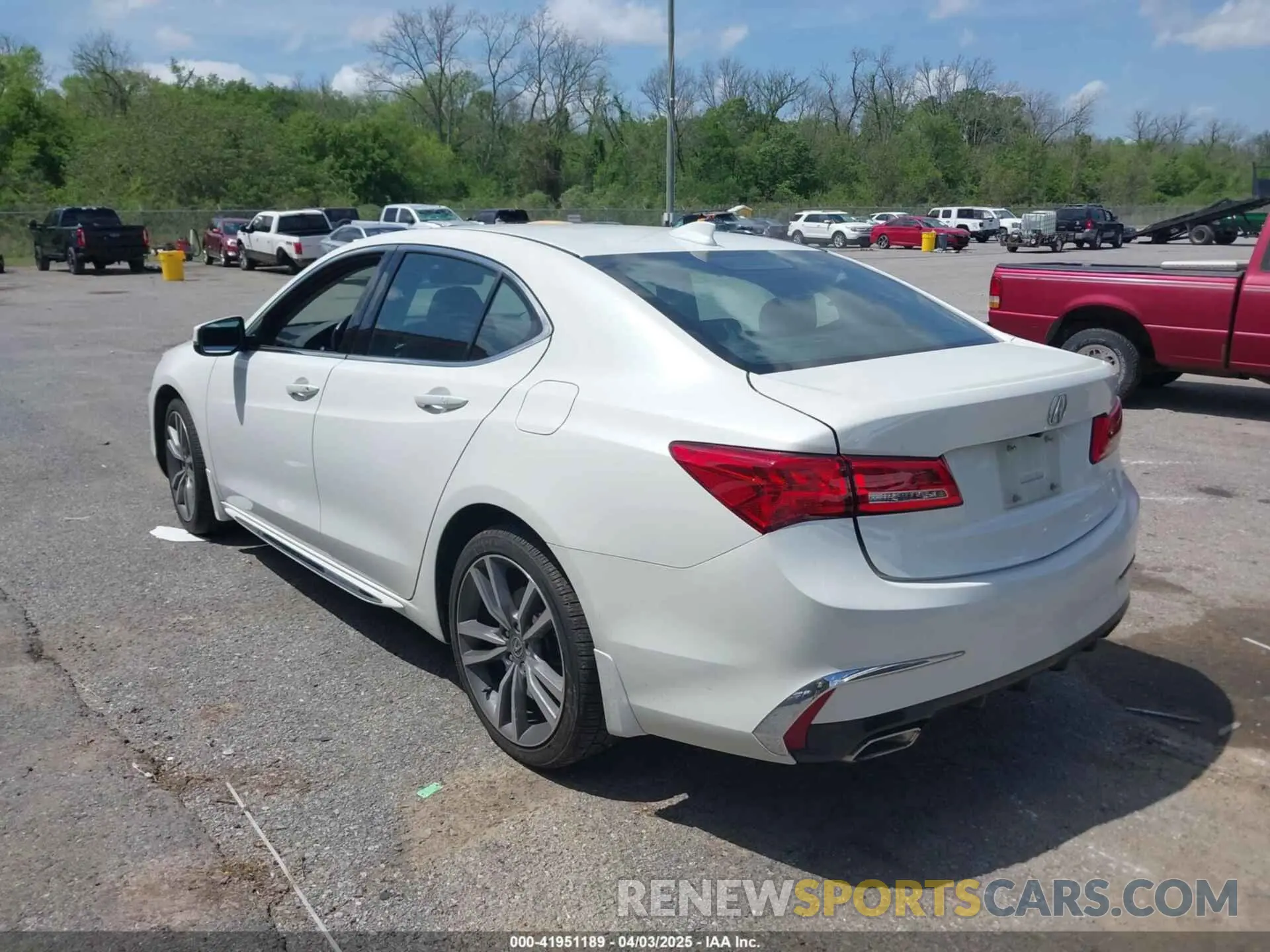 3 Photograph of a damaged car 19UUB2F43LA003217 ACURA TLX 2020