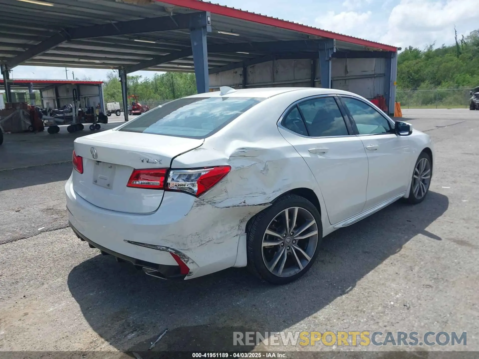 4 Photograph of a damaged car 19UUB2F43LA003217 ACURA TLX 2020