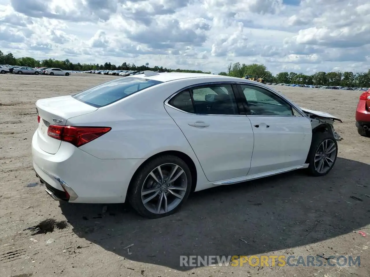 3 Photograph of a damaged car 19UUB2F45LA002554 ACURA TLX 2020