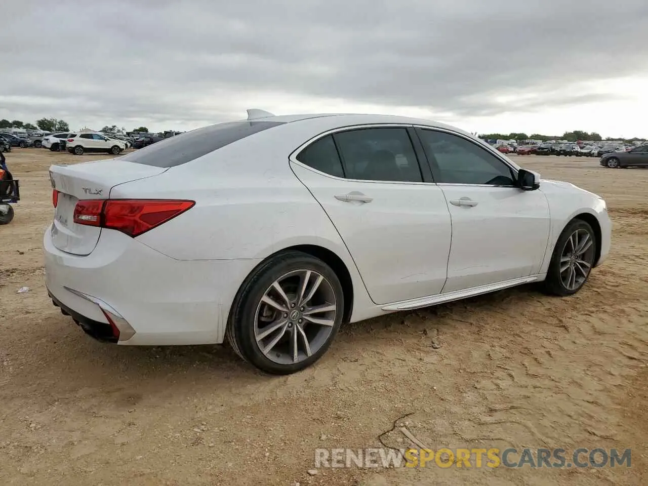 3 Photograph of a damaged car 19UUB2F48LA001074 ACURA TLX 2020
