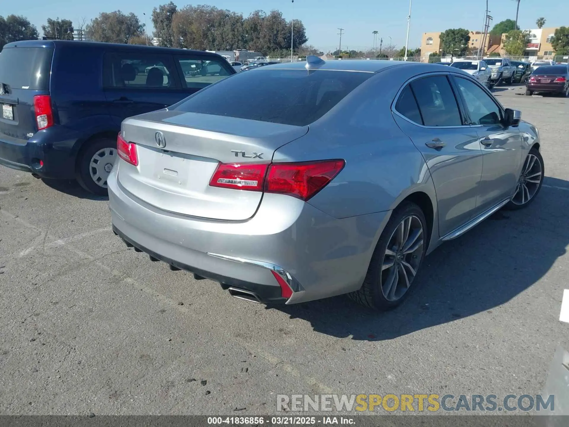 4 Фотография поврежденного автомобиля 19UUB2F4XLA002467 ACURA TLX 2020
