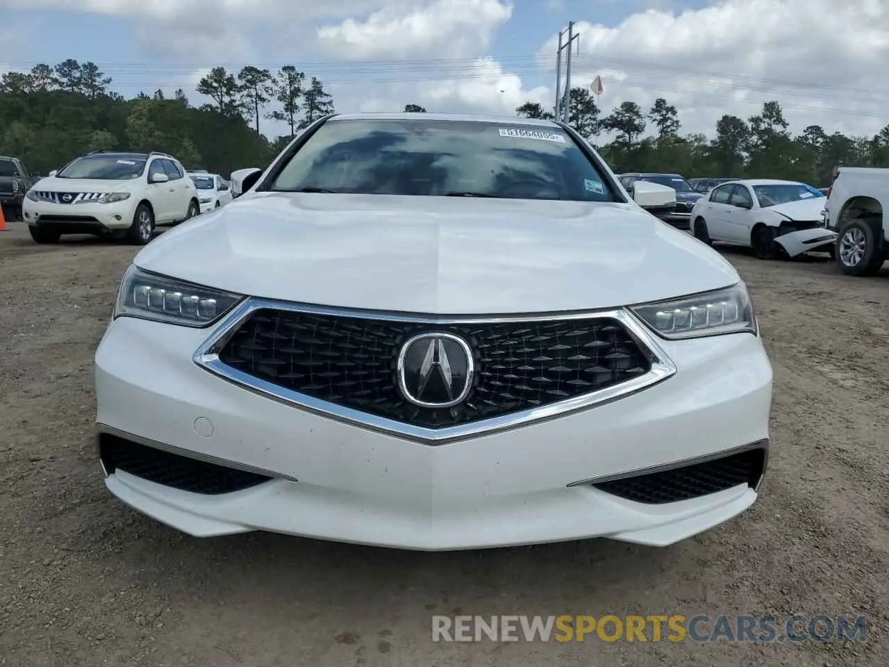 5 Photograph of a damaged car 19UUB2F4XLA004333 ACURA TLX 2020