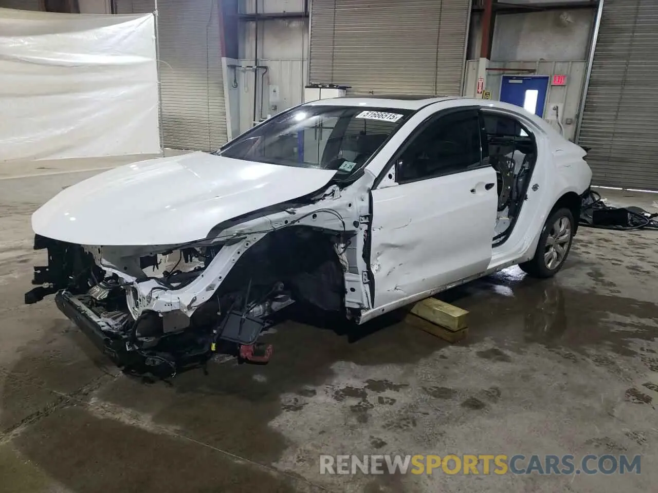 1 Фотография поврежденного автомобиля 19UUB2F68LA005790 ACURA TLX 2020