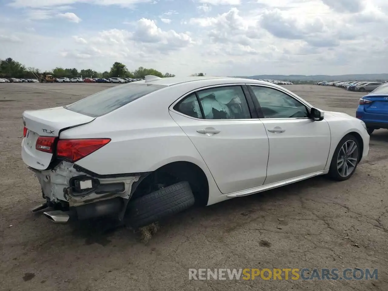 3 Фотография поврежденного автомобиля 19UUB3F42LA000508 ACURA TLX 2020
