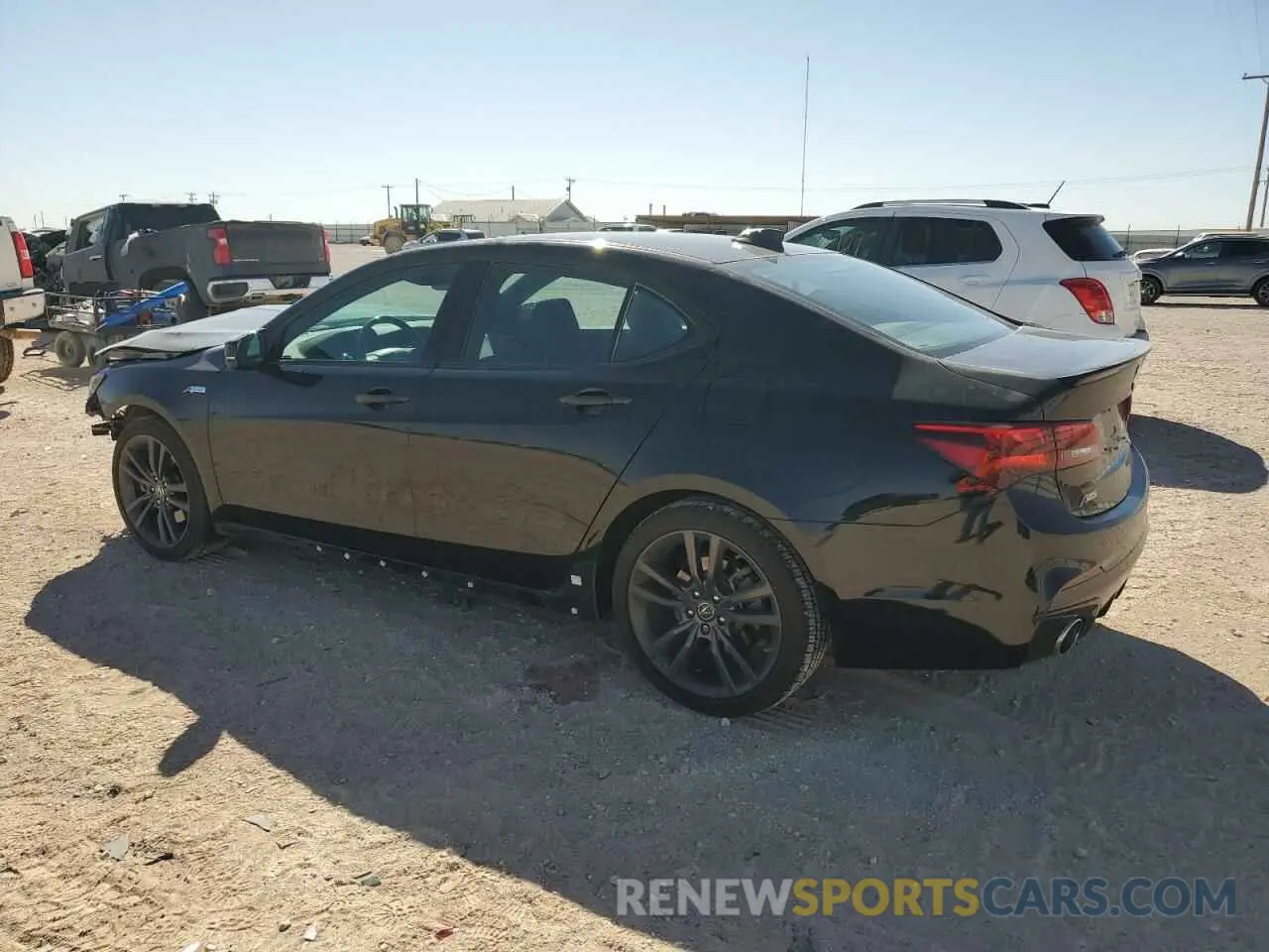 2 Photograph of a damaged car 19UUB3F61LA002283 ACURA TLX 2020