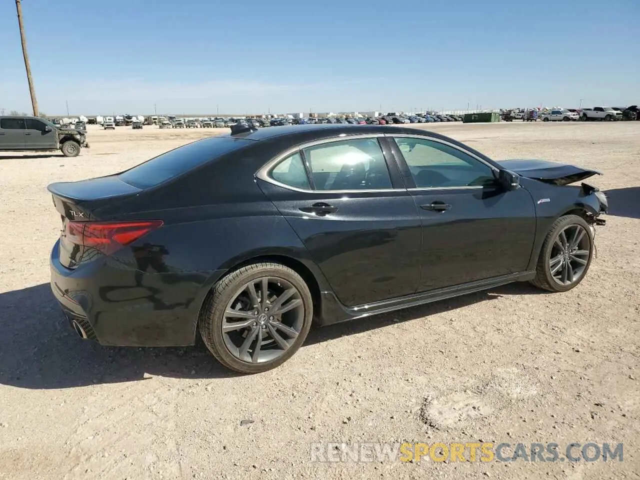 3 Photograph of a damaged car 19UUB3F61LA002283 ACURA TLX 2020