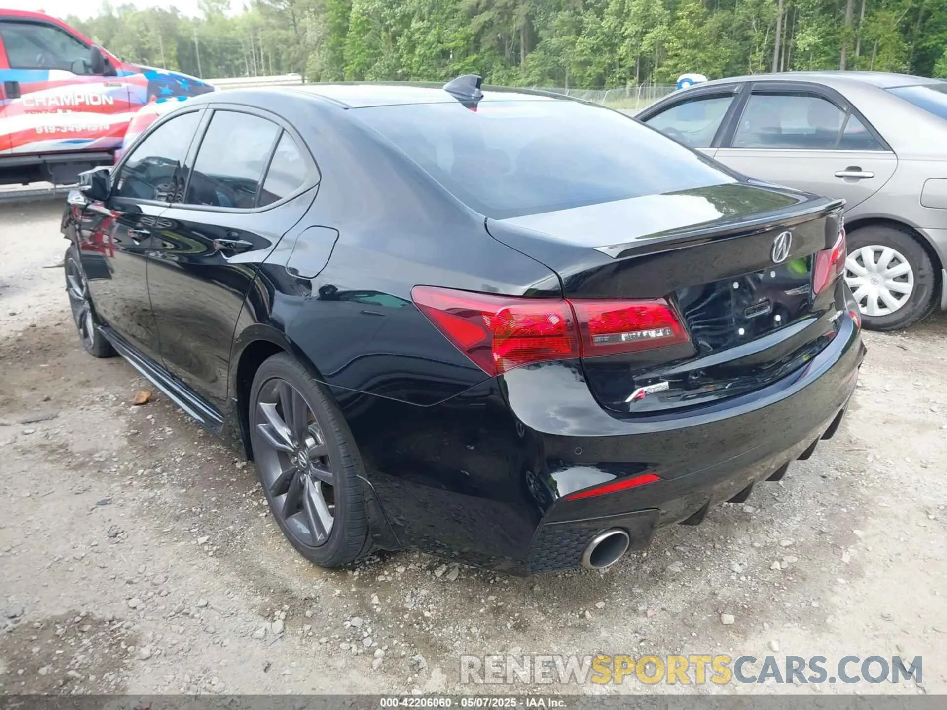 3 Photograph of a damaged car 19UUB3F62LA002387 ACURA TLX 2020