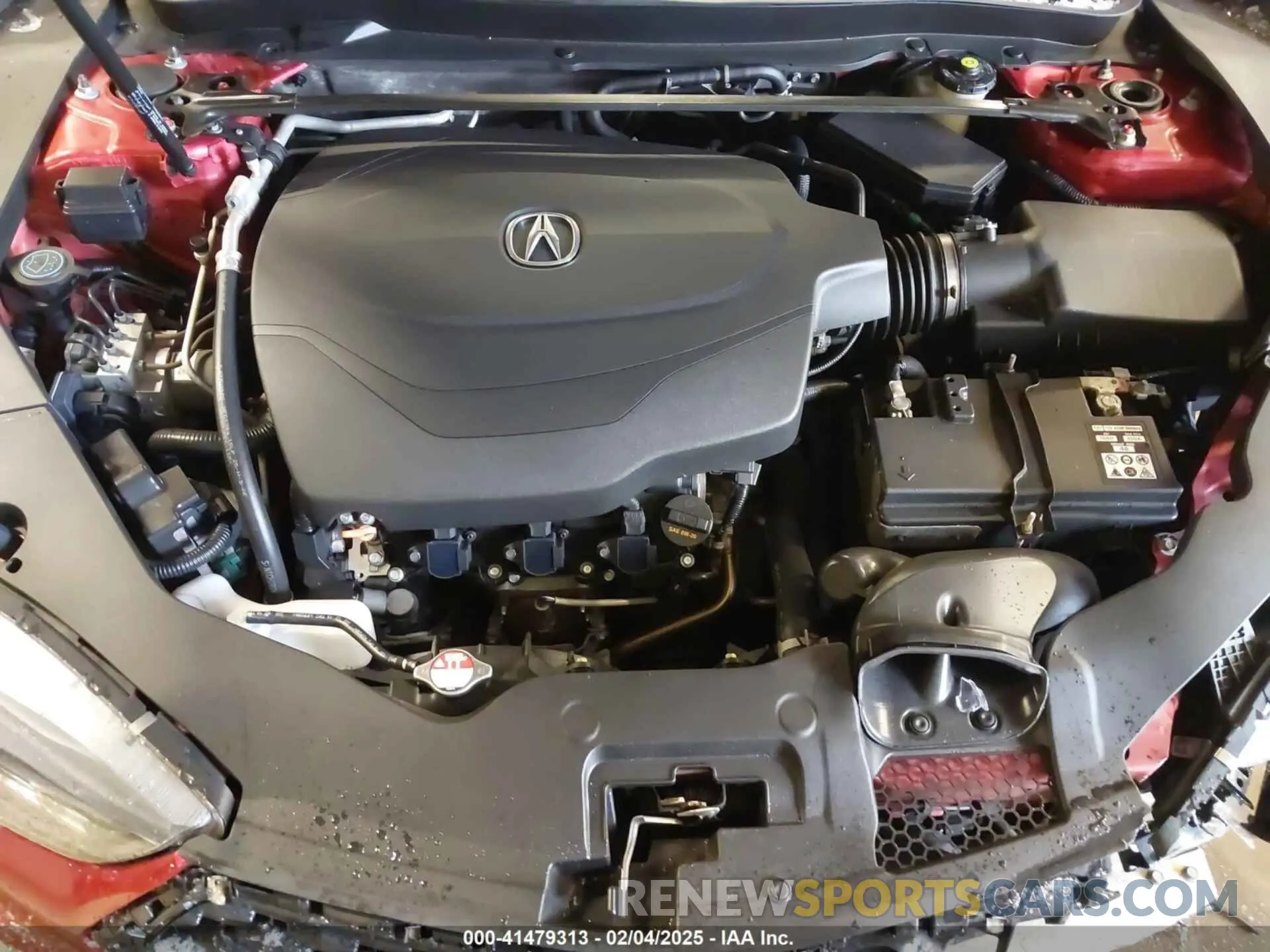 10 Photograph of a damaged car 19UUB3F6XLA800748 ACURA TLX 2020