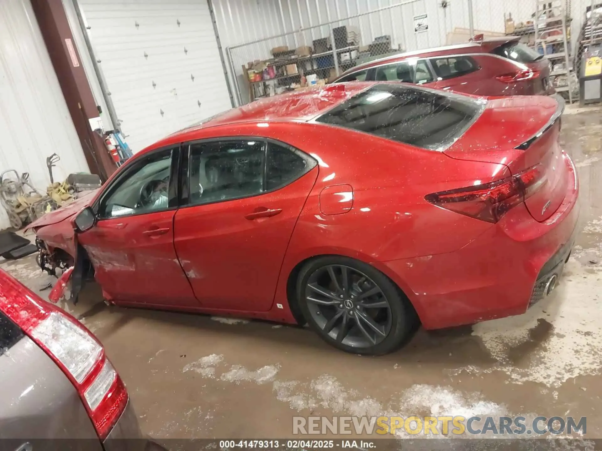14 Photograph of a damaged car 19UUB3F6XLA800748 ACURA TLX 2020