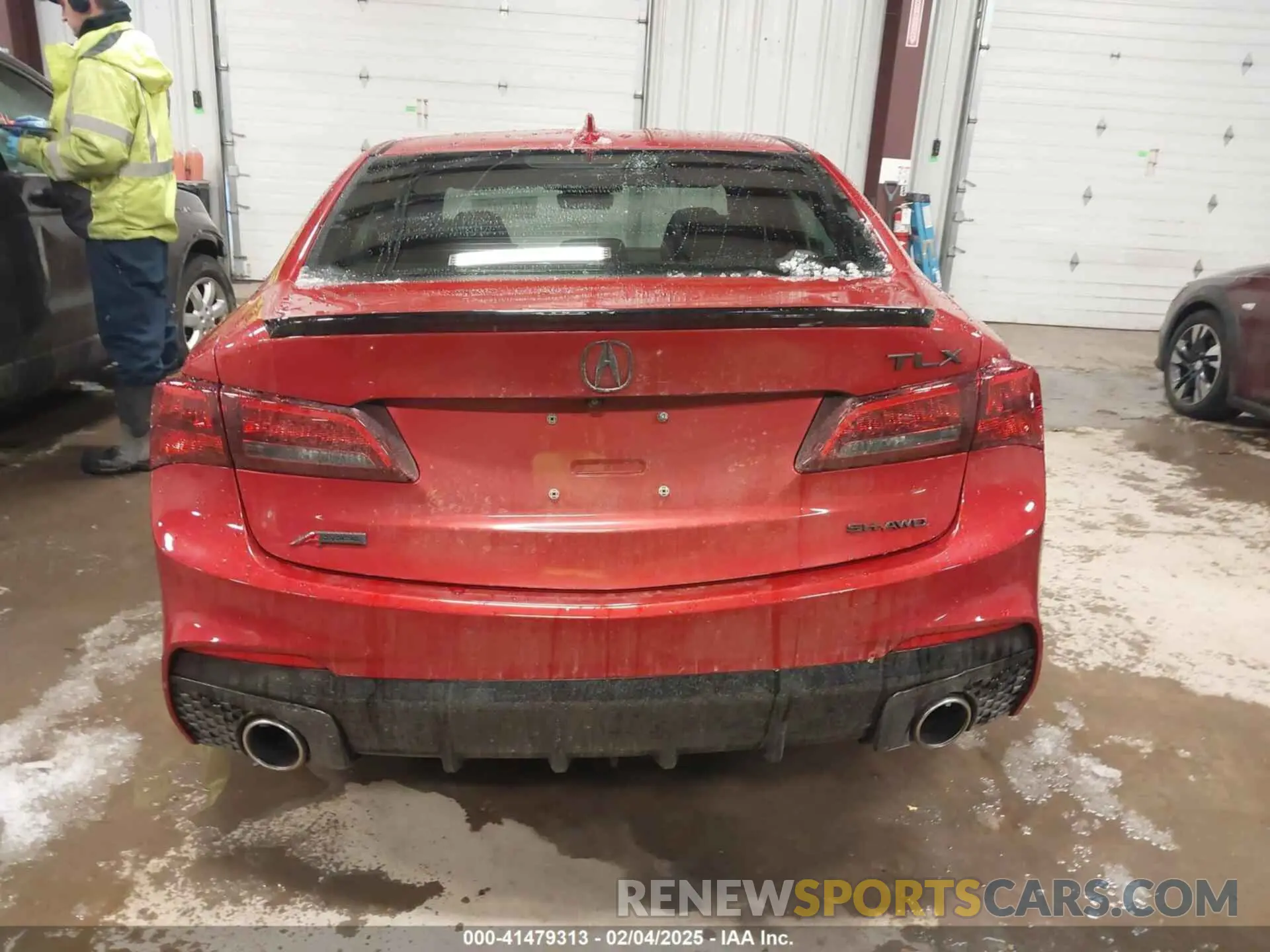 16 Photograph of a damaged car 19UUB3F6XLA800748 ACURA TLX 2020