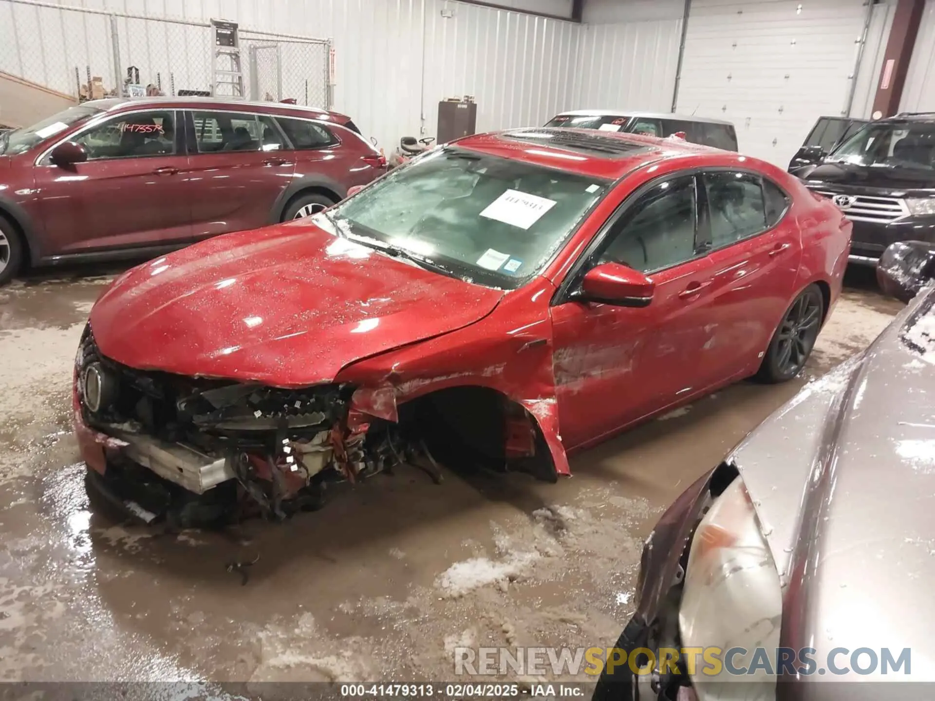 2 Photograph of a damaged car 19UUB3F6XLA800748 ACURA TLX 2020