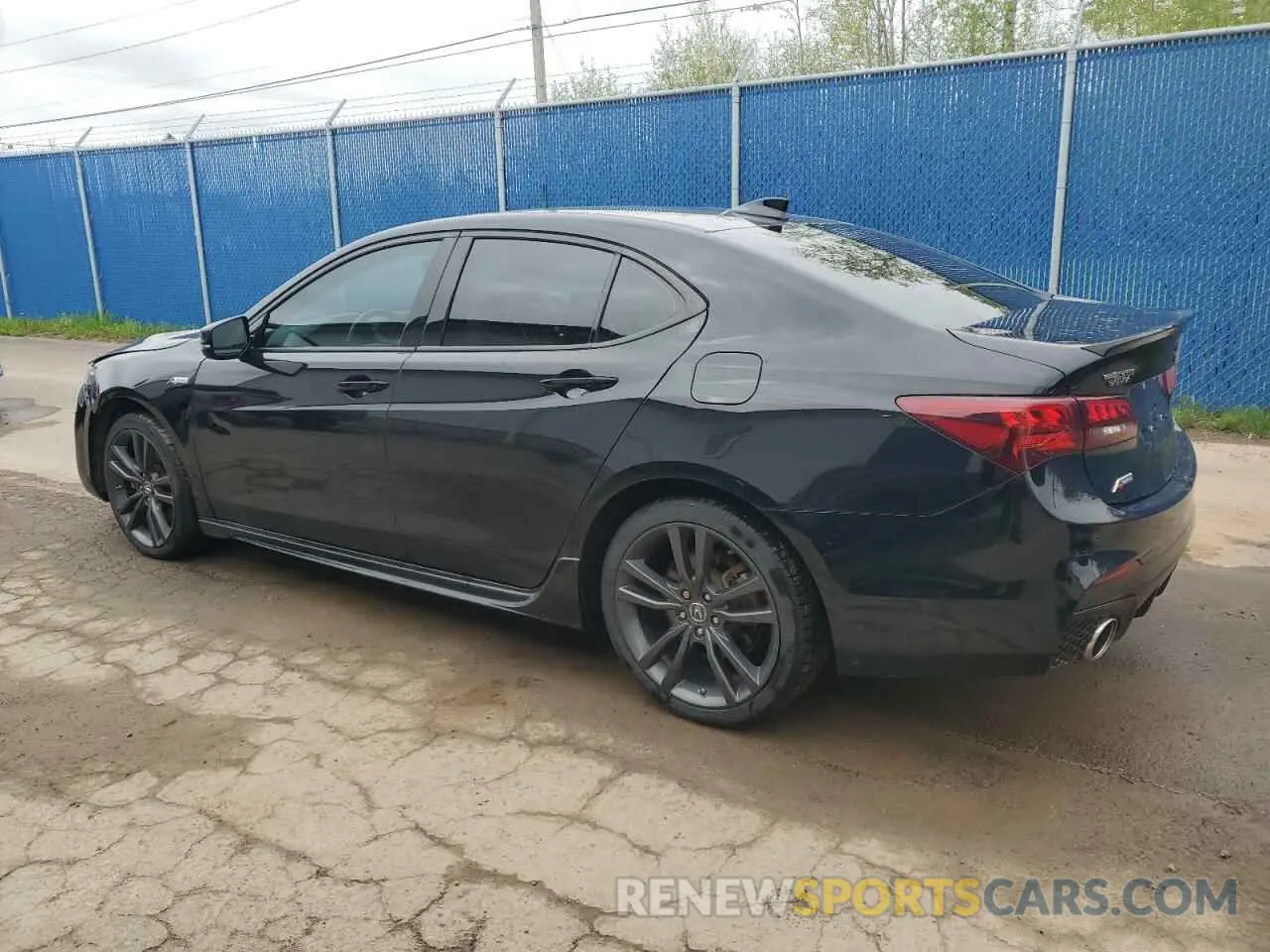 2 Photograph of a damaged car 19UUB3F88LA801902 ACURA TLX 2020
