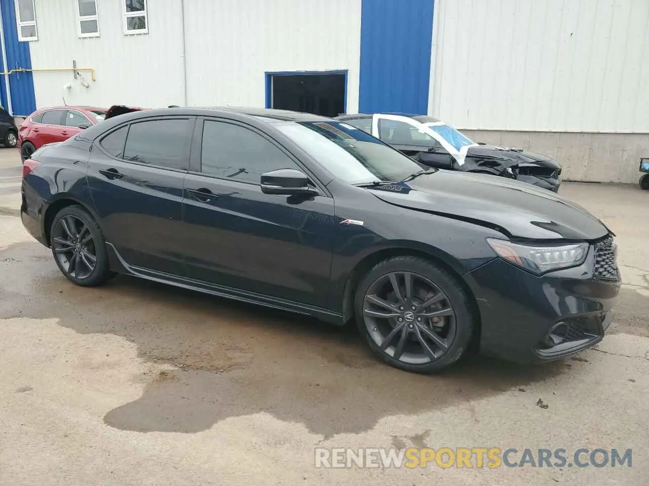 4 Photograph of a damaged car 19UUB3F88LA801902 ACURA TLX 2020