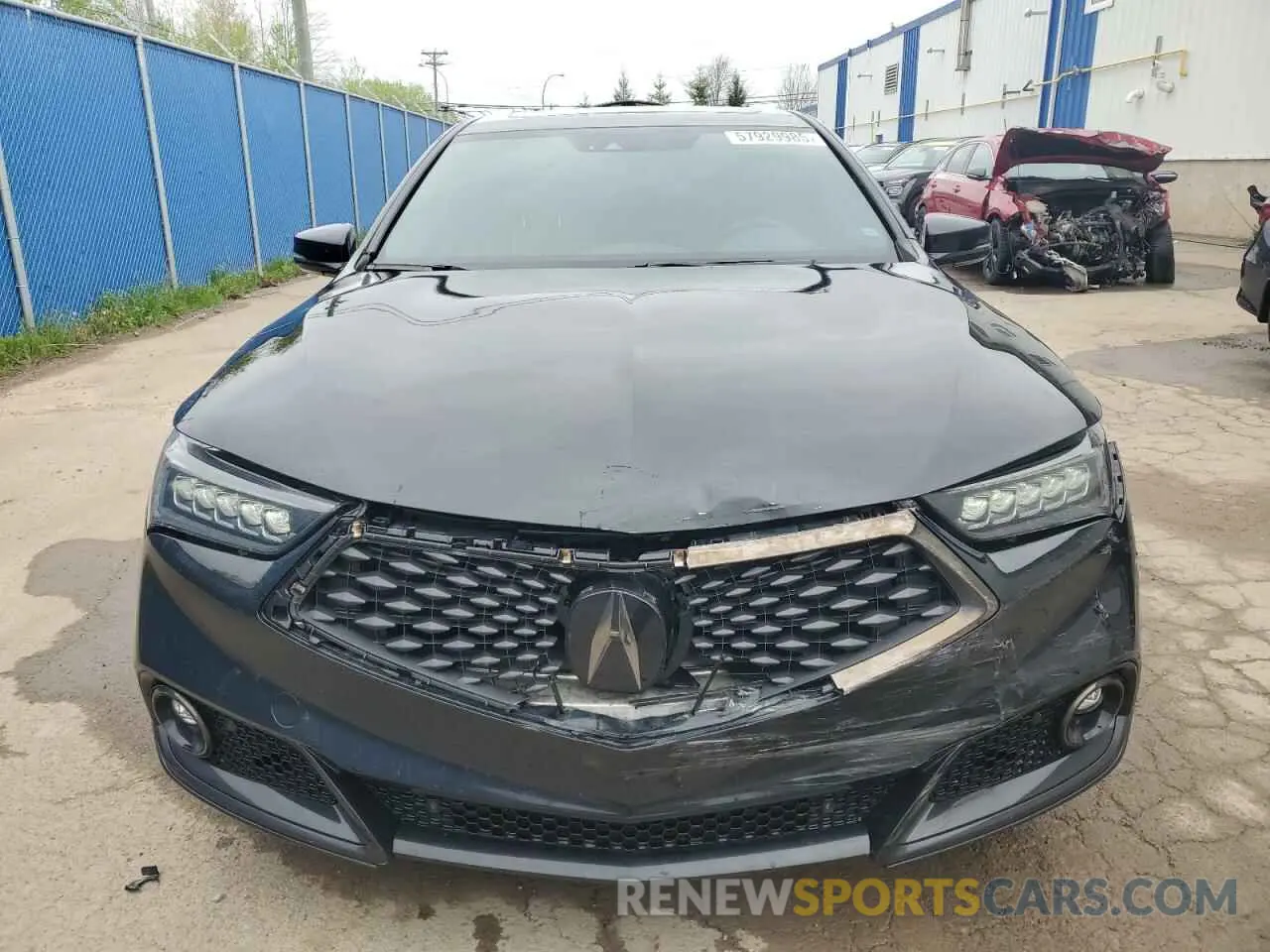 5 Photograph of a damaged car 19UUB3F88LA801902 ACURA TLX 2020